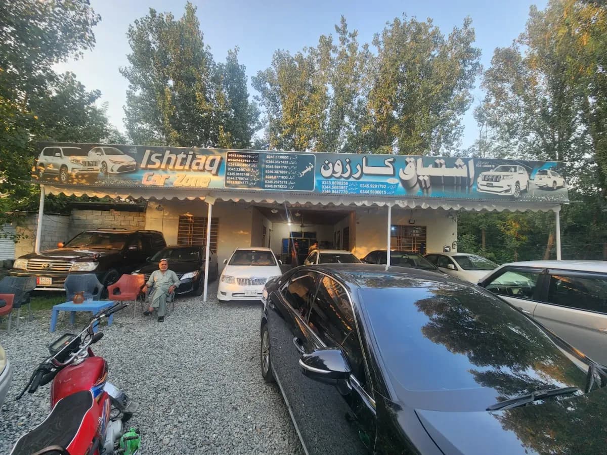 Ishtiaq Car Zone โ verified NCP car showroom in Swat