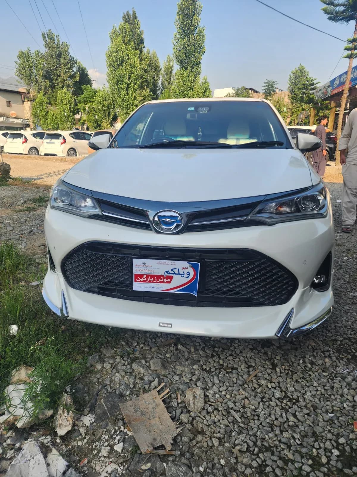 Toyota wxb fielder hybrid 2018 — photo 1
